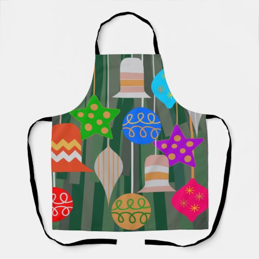 Weihnachtsbaum Schürze (Vorderseite)