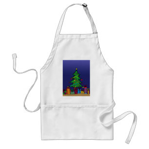 Weihnachtsbaum Schürze