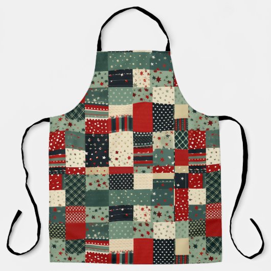 Weihnachtsbaum Schürze (Vorderseite)