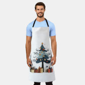 Weihnachtsbaum Schürze (Getragen)