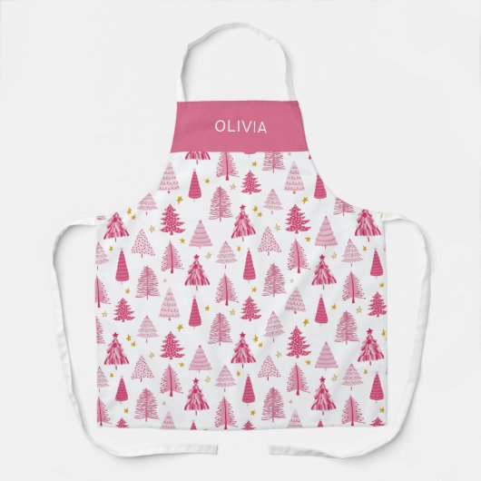 Weihnachtsbaum Schürze (Vorderseite)