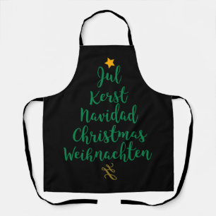 Weihnachtsbaum Schürze