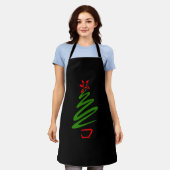 Weihnachtsbaum Schürze (Getragen)