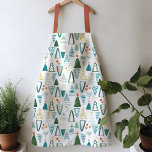 Weihnachtsbaum-Schürze Schürze<br><div class="desc">Diese festliche Schürze eignet sich hervorragend für Weihnachtskochen, Backen und Kunsthandwerk! Mit einem spielerischen Farbschema von Aquarellweihbäumen. Das Hotel ist ein idealer Ausgangspunkt für Ihre Erkundungstouren durch die Stadt.</div>