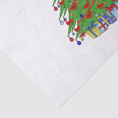 Weihnachtsbaum Seidenpapier (Ausschnitt)