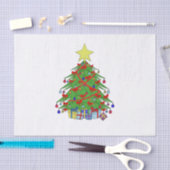Weihnachtsbaum Seidenpapier (Handwerk)