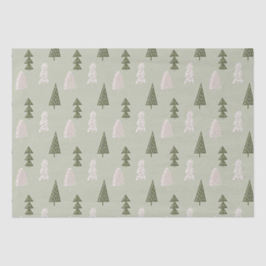 Weihnachtsbaum Seidenpapier (Vorderseite)