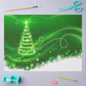 Weihnachtsbaum Seidenpapier (Basteln)