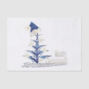 Weihnachtsbaum Seidenpapier