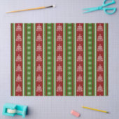 Weihnachtsbaum Seidenpapier (Basteln)