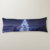 Weihnachtsbaum Seitenschläferkissen (Rückseite)