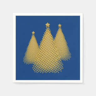 Weihnachtsbaum Serviette
