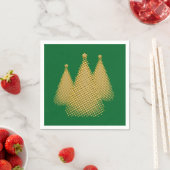 Weihnachtsbaum Serviette (Beispiel)