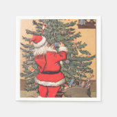 Weihnachtsbaum Serviette (Vorderseite)