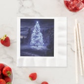 Weihnachtsbaum Serviette (Beispiel)
