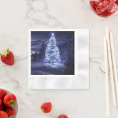 Weihnachtsbaum Serviette (Beispiel)