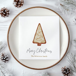 Weihnachtsbaum Serviette