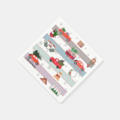 Weihnachtsbaum Serviette (Ecke)