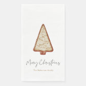 Weihnachtsbaum Serviette (Vorderseite)