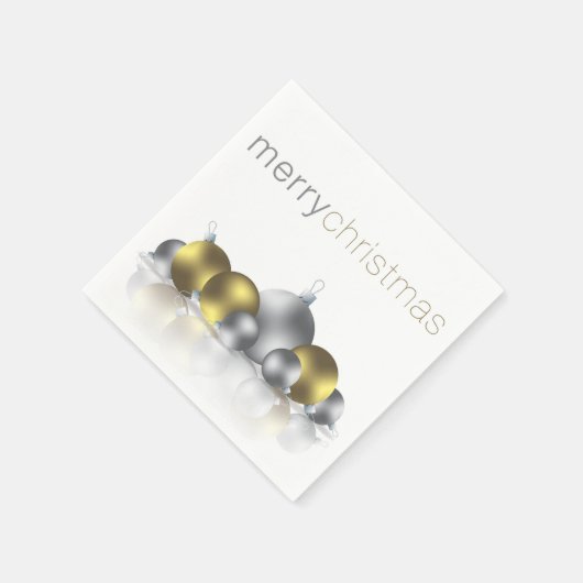 Weihnachtsbaum Serviette (Ecke)