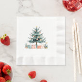Weihnachtsbaum Serviette (Beispiel)