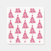 Weihnachtsbaum Serviette (Vorderseite)