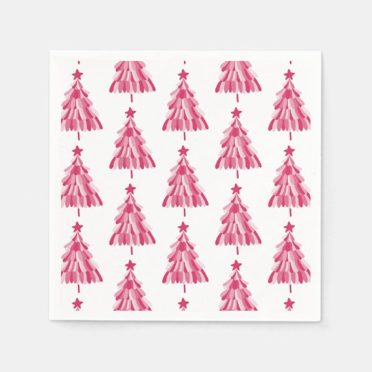 Weihnachtsbaum Serviette (Vorderseite)