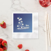 Weihnachtsbaum Serviette (Beispiel)