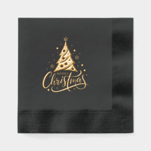 Weihnachtsbaum Servietten Mit Folie