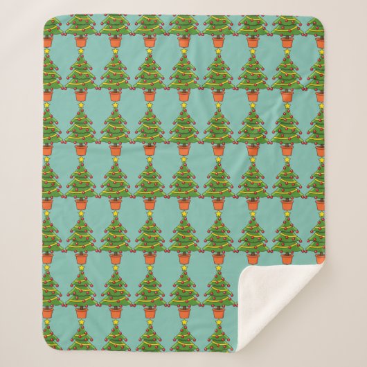 Weihnachtsbaum Sherpadecke (Vorderseite)