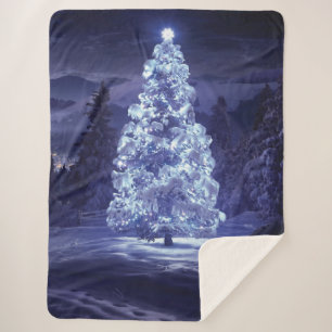 Weihnachtsbaum Sherpadecke
