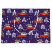 Weihnachtsbaum Shopping Geschenktasche Große Geschenktüte (Vorderseite)