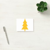 Weihnachtsbaum-Silhouette 6 Post-it Klebezettel (Büro)