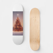 Weihnachtsbaum Skateboard (Vorderseite)