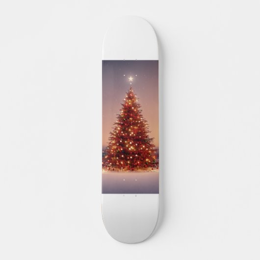 Weihnachtsbaum Skateboard (Vorne)