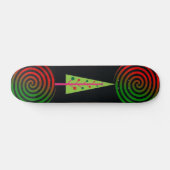 Weihnachtsbaum Skateboard (Horizontal)