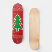 Weihnachtsbaum-Skateboard Skateboard (Vorderseite)