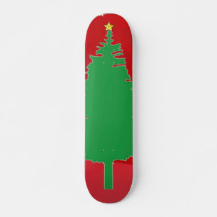 Weihnachtsbaum-Skateboard Skateboard