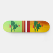 Weihnachtsbaum-Skateboard Skateboard (Horizontal)