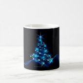 Weihnachtsbaum SlipperyJoe strahlt blau s Kaffeetasse (Mittel)