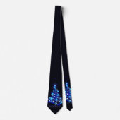 Weihnachtsbaum SlipperyJoe strahlt blau s Krawatte (Vorderseite)