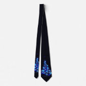 Weihnachtsbaum SlipperyJoe strahlt blau s Krawatte (Rückseite)