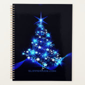 Weihnachtsbaum SlipperyJoe strahlt blau s Planer (Vorderseite)