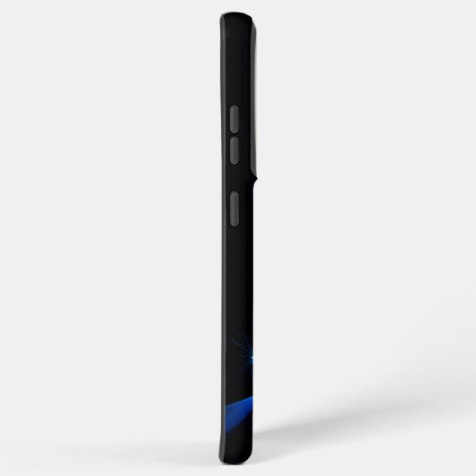 Weihnachtsbaum SlipperyJoe strahlt blau s Samsung Galaxy Hülle (Rechte Seite)