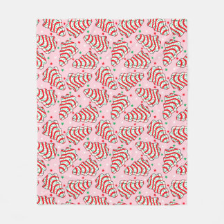 Weihnachtsbaum-Snack-Kuchen-Fleece-Decke Fleecedecke