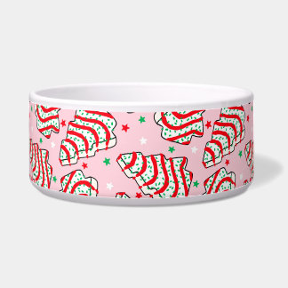 Weihnachtsbaum-Snack-Kuchen-Hunde-Schüssel Napf