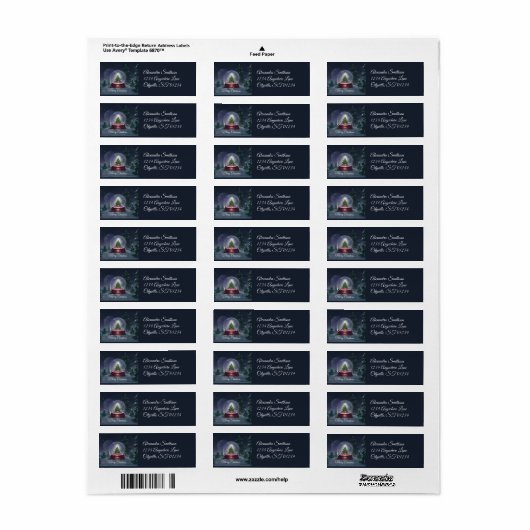 Weihnachtsbaum Snow Globe (Vorne)