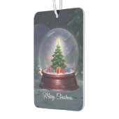 Weihnachtsbaum Snow Globe Autolufterfrischer (Links)