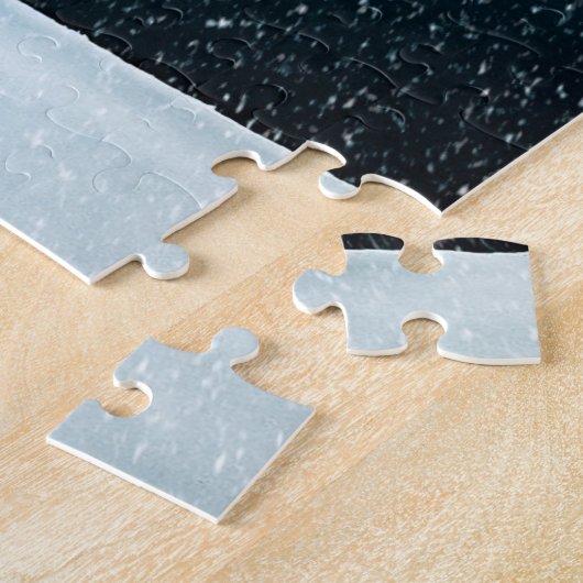 Weihnachtsbaum & Snow Jigsaw Puzzle (Seite)