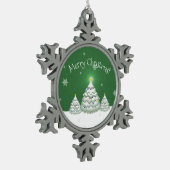 Weihnachtsbaum Snowflake Ornament (Links)